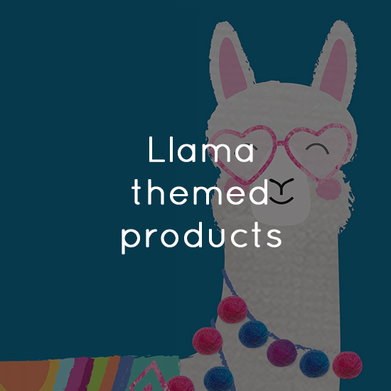 Llama themed products