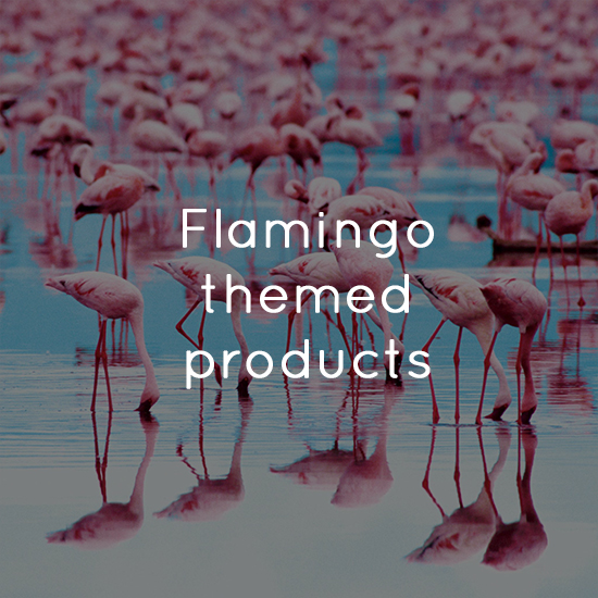 Flamingo themed products