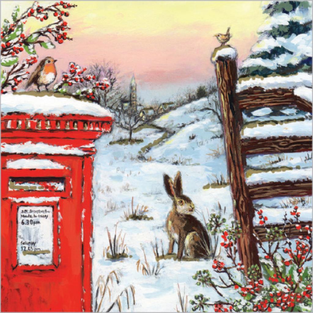 Charity Christmas Card Pack - Christmas Countryside