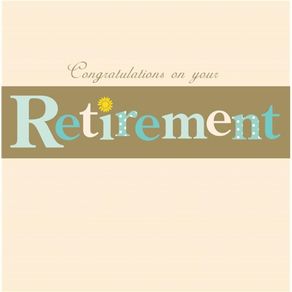 Retirement Card - Retirement