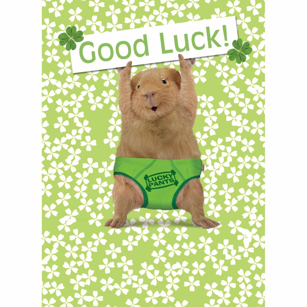 Good Luck Card - Lucky Pants