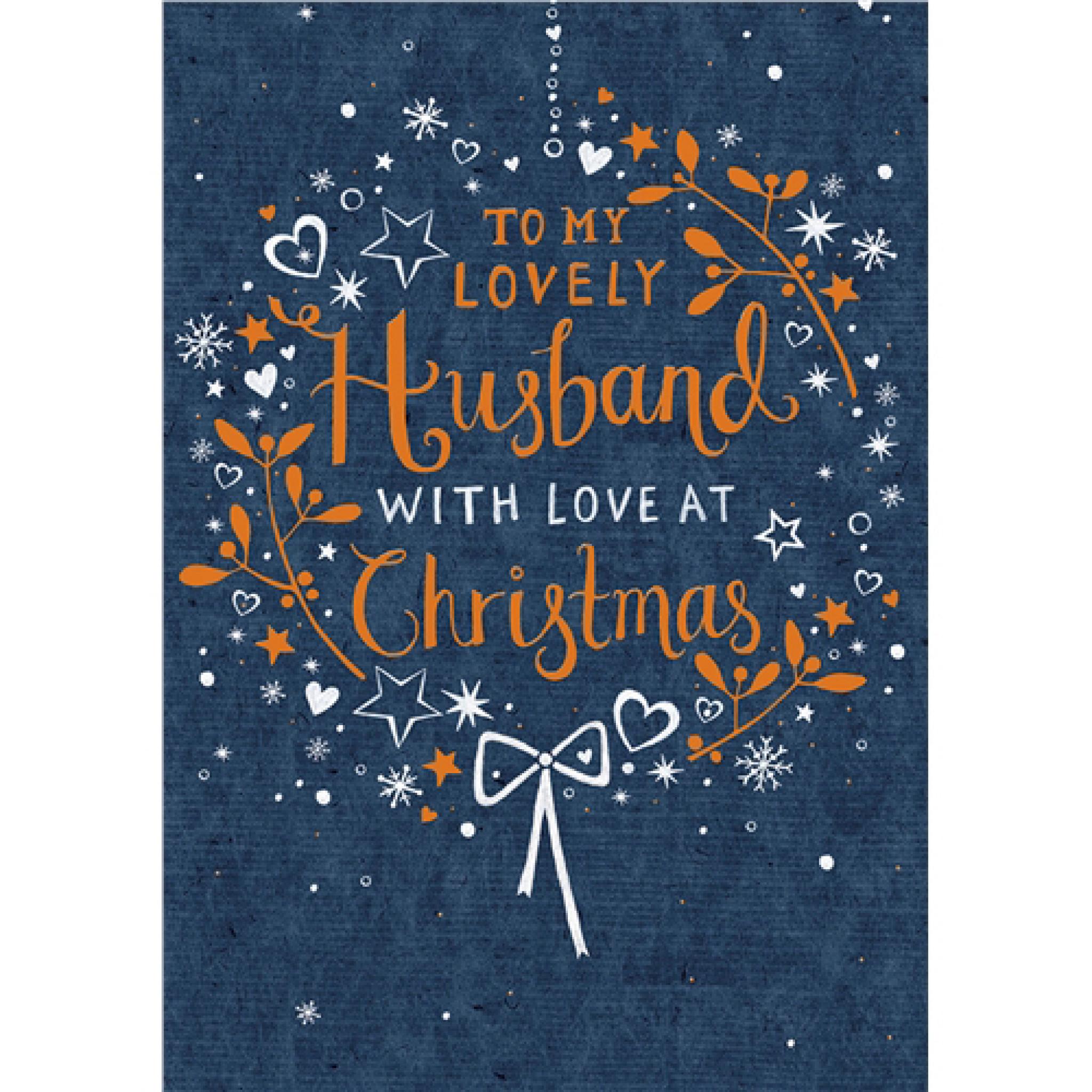 Christmas Card (Single)  Text (Husband)