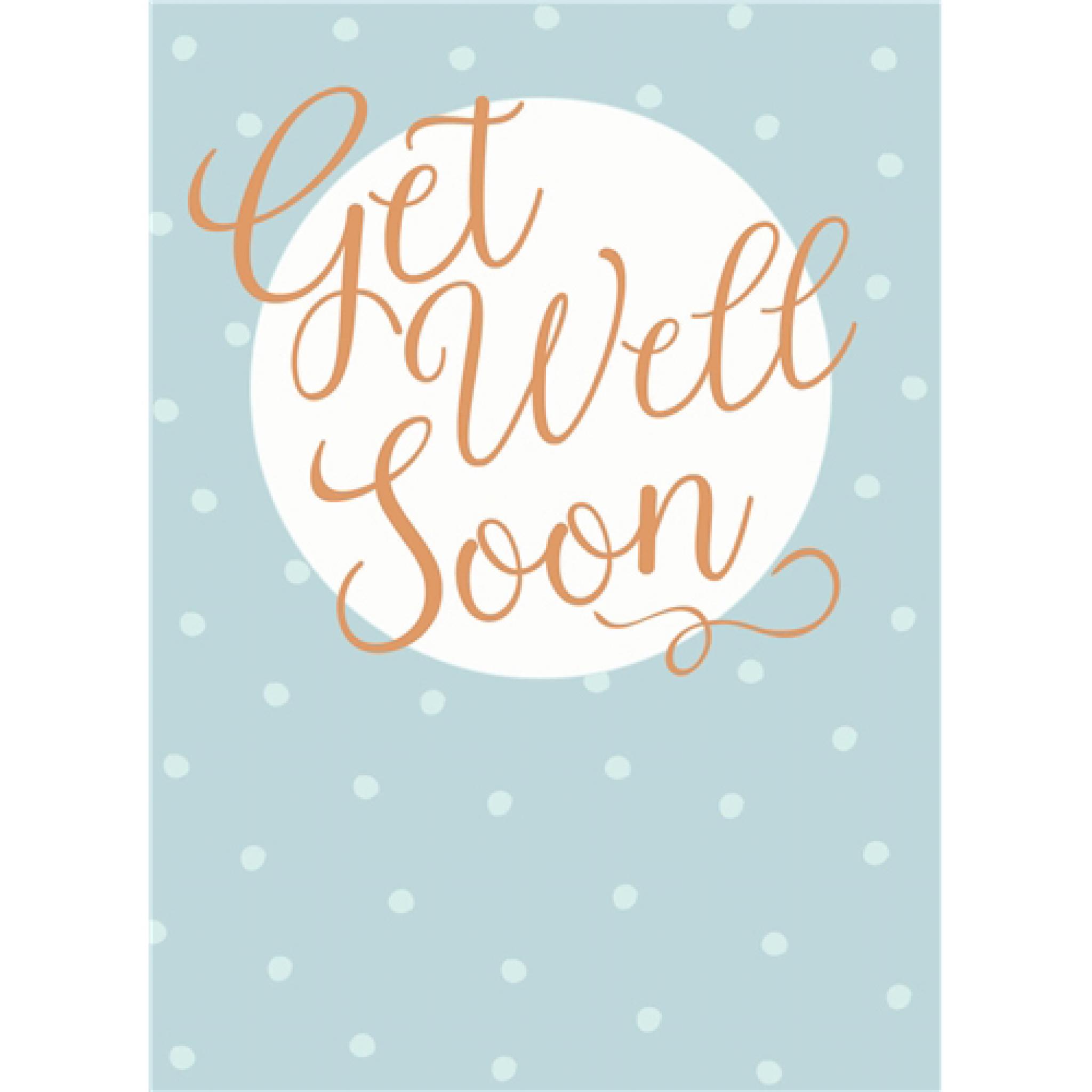 Get Well Soon Card Template Free Download