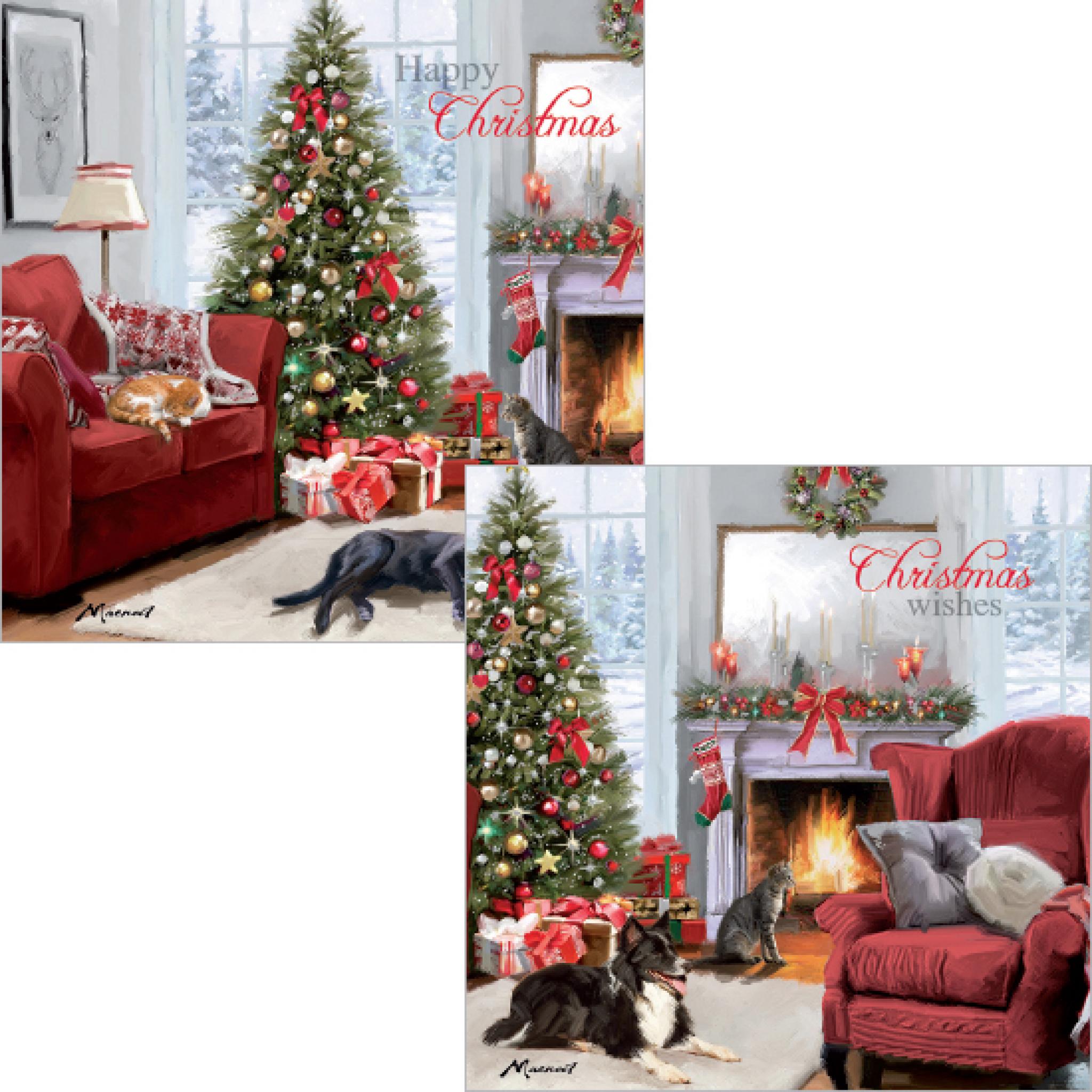 Luxury Christmas Card Pack Christmas Scenes