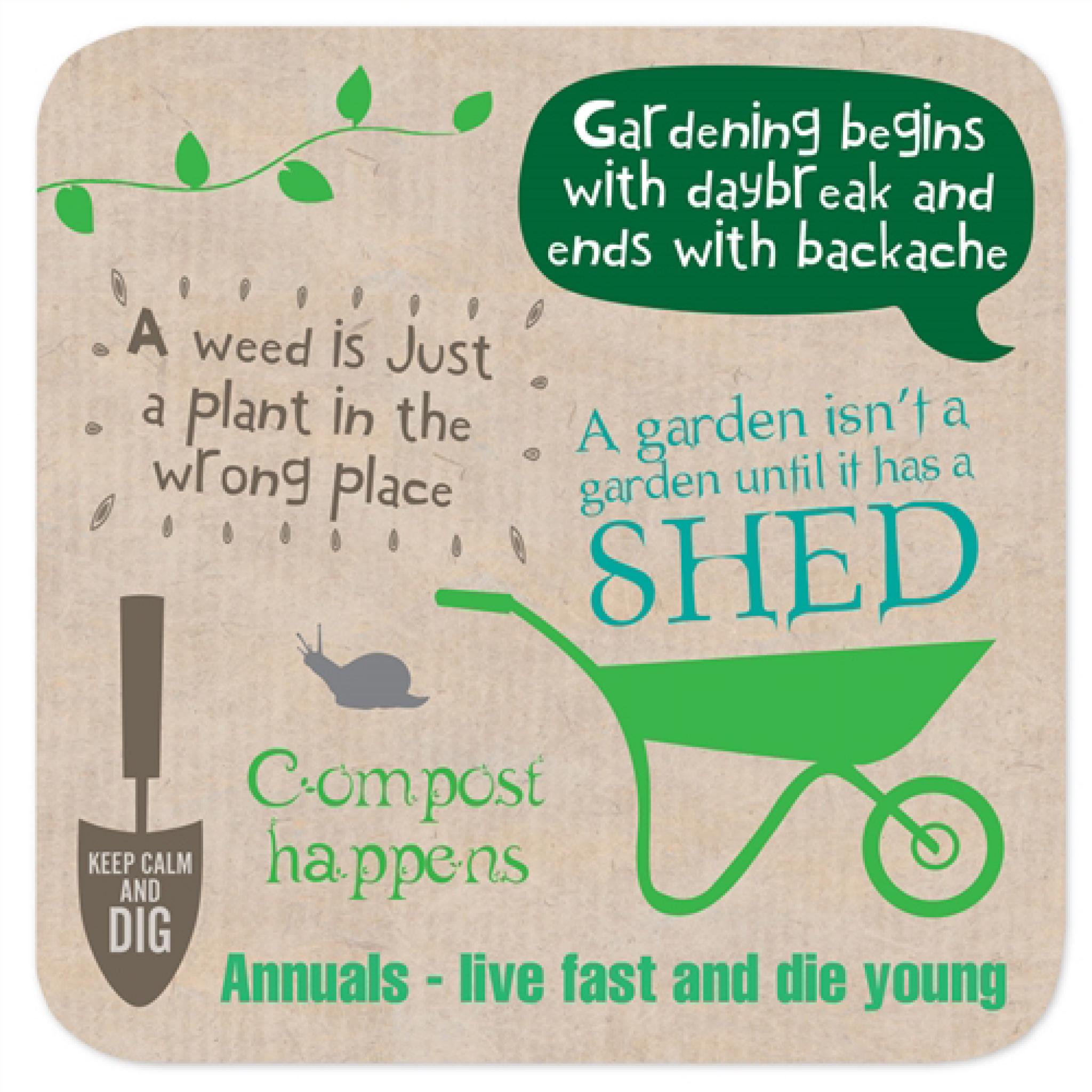 Gardening Gifts For Him >> Coasters Perfect Gifts For Him Her Gardening Gardening Gifts For Him >> Coasters Perfect Gifts For Him Her Gardening