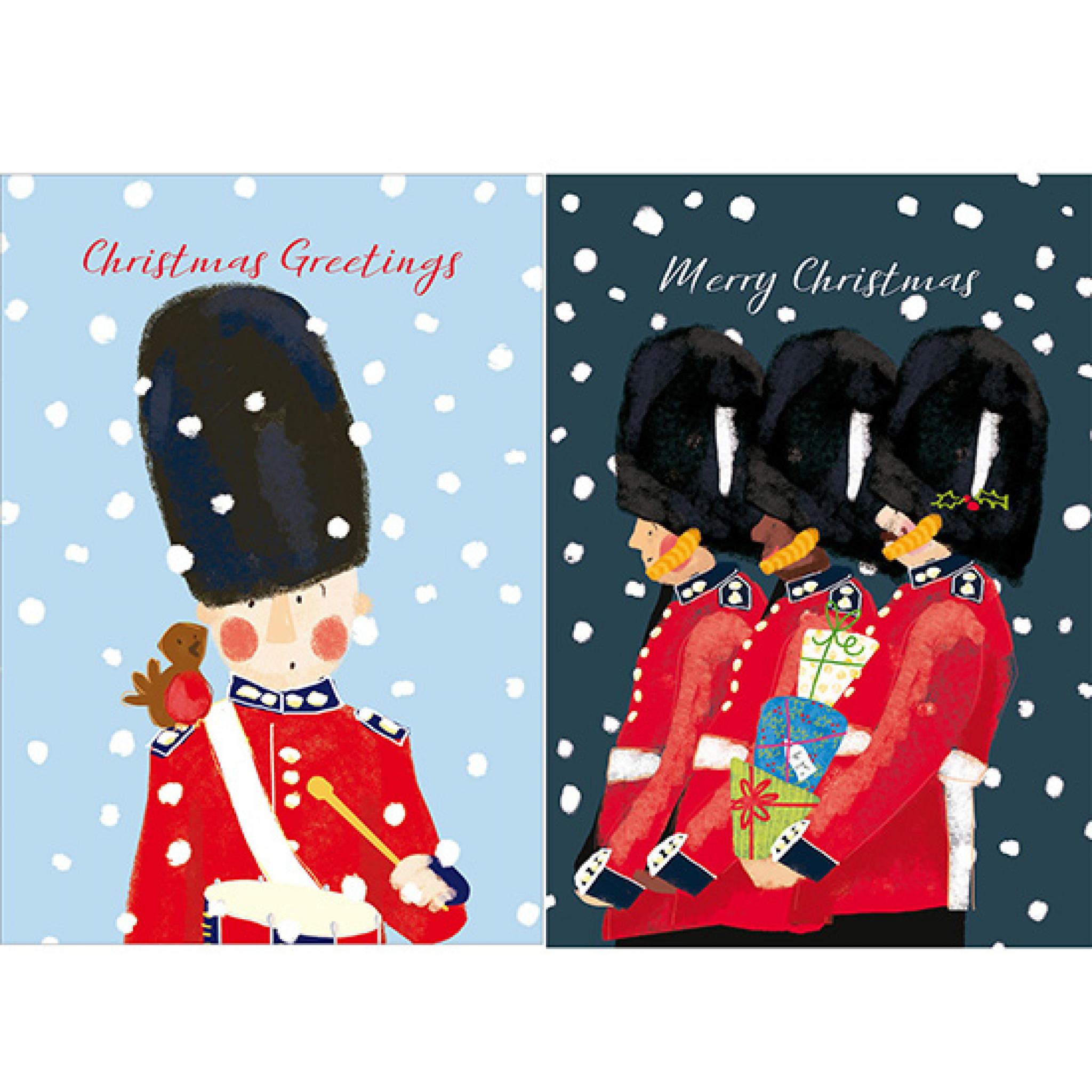 Help For Heroes Christmas Card Pack (Medium) Snowy Guards