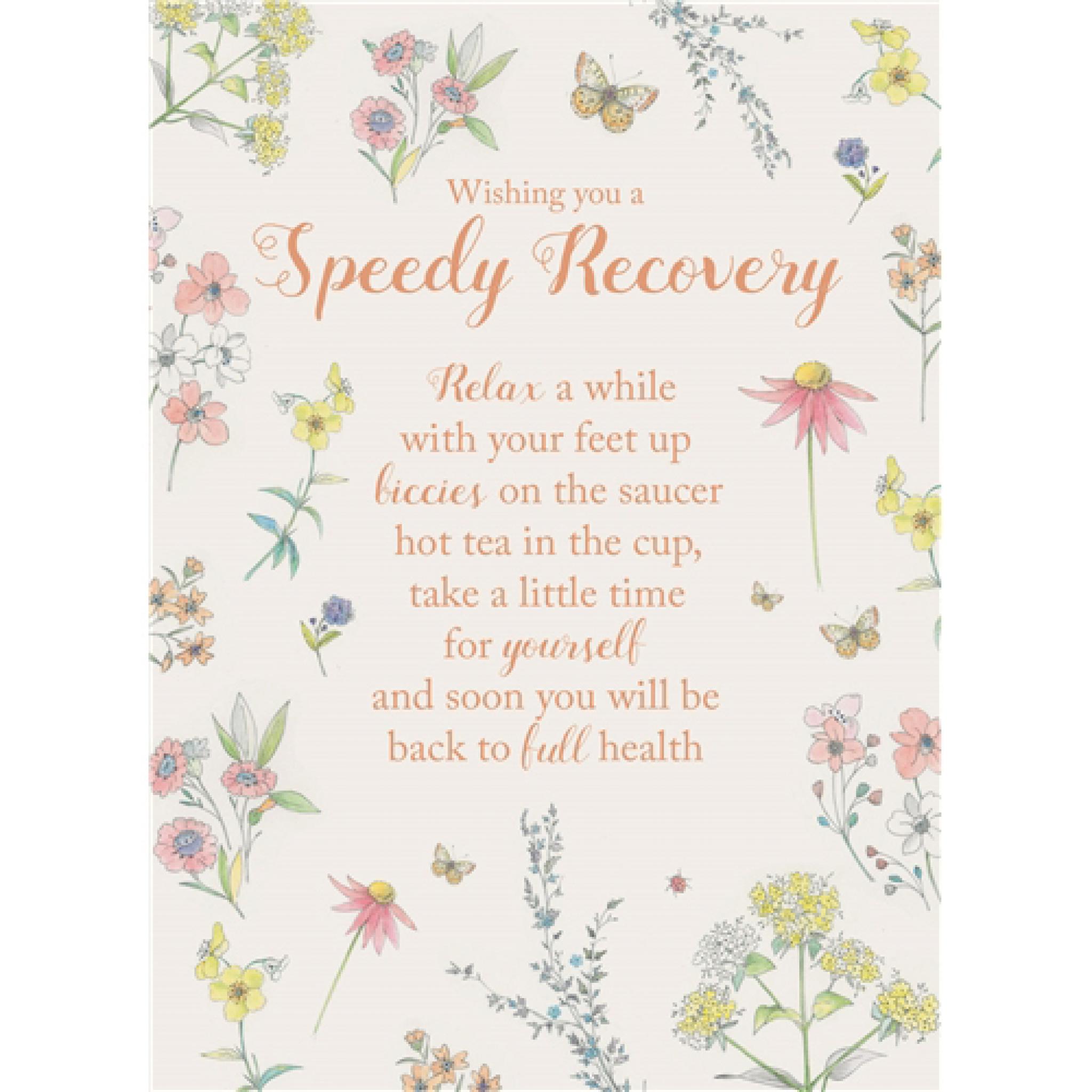 Fast Recovery Sayings