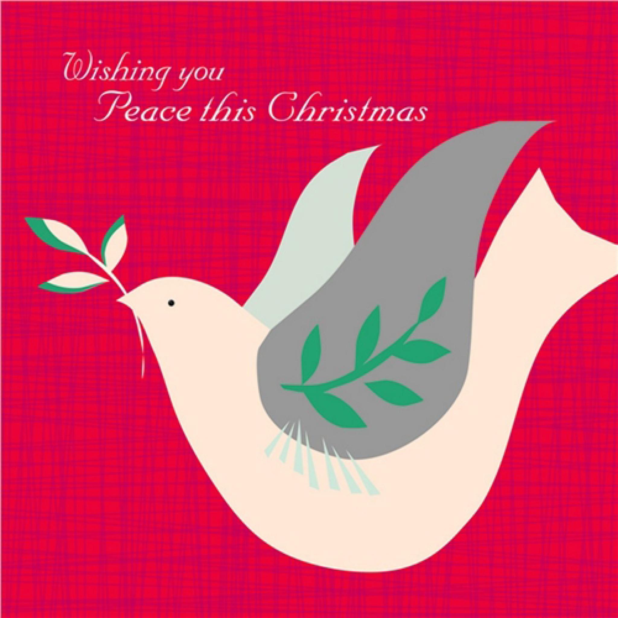 Charity Christmas Card Pack Bringing Peace