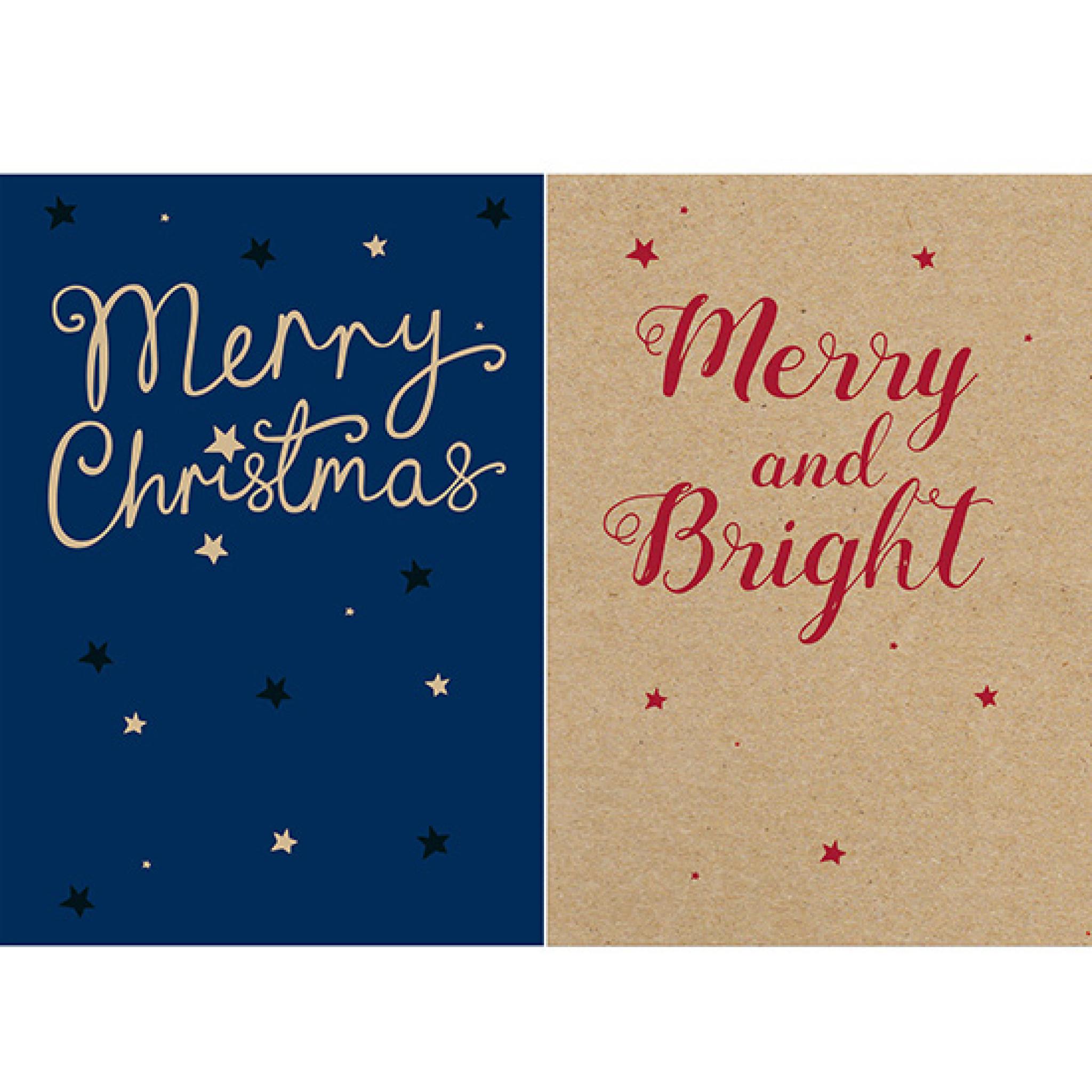 Help For Heroes Christmas Card Pack (Medium) Merry Christmas