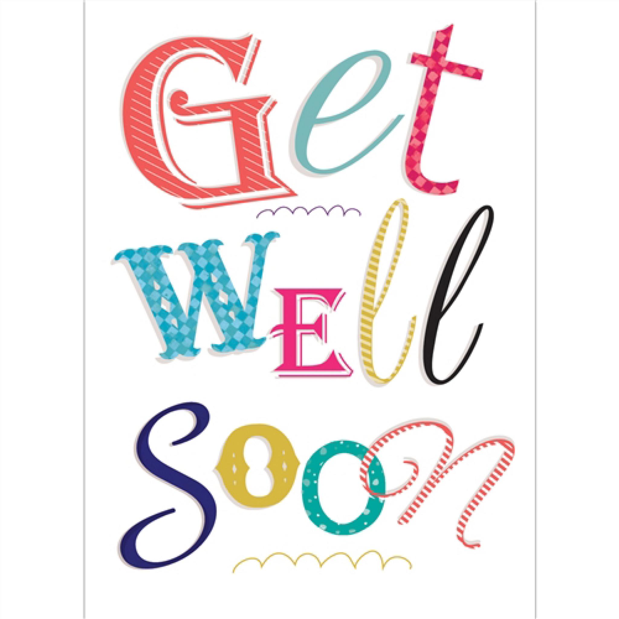 Get Well Soon Card Free Template