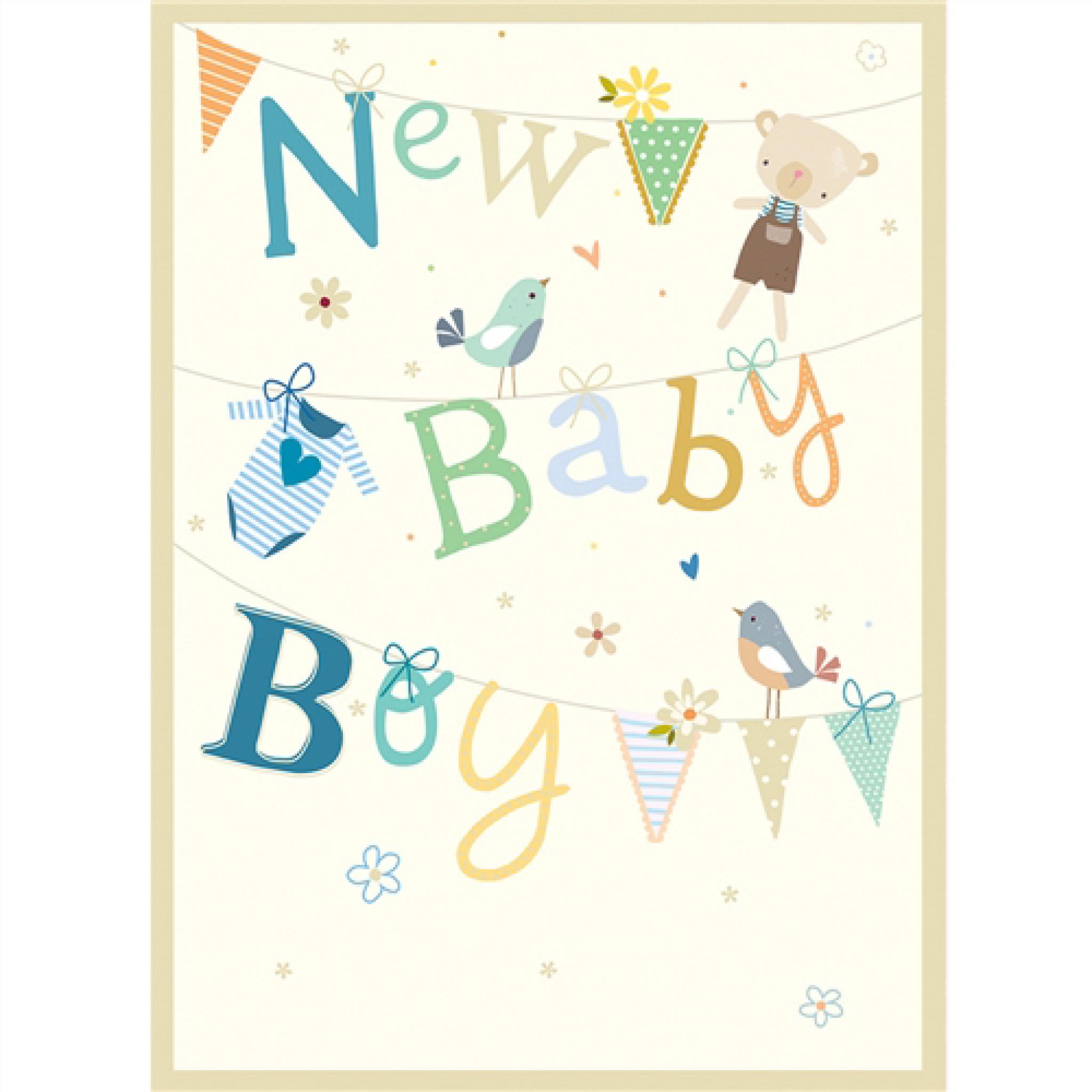 Words To Write In A New Baby Boy Card