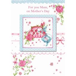 Mother's Day Card - Handbag & Perfume