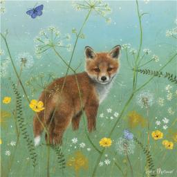 Enchanted Wildlife Card - Fox