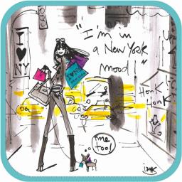Izak Card -The New York Mood