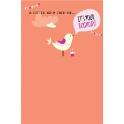 Dinkies Mini Card - Little Birdie