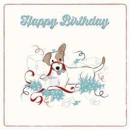 Tommy Doggy Card - Birthday Presents