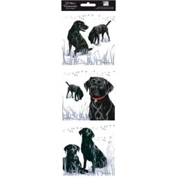 Hanging Notecard Pack - Black Labradors