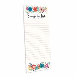 Bohemia Stationery - Magnetic Memo Pad - Little Flowers