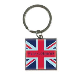 Help For Heroes Key Ring - Union Jack