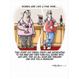 The Wine Buffs Collection - Women Are Like Fine Wine