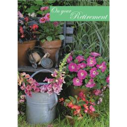 Retirement Card - Watering Can