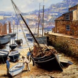 Quayside Gallery Card Collection - Boatyard