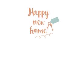 New Home Card - Happy New Home