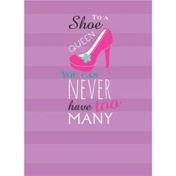 A Way With Words Card - Shoe Queen