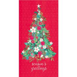 Christmas Card (Single) - Money Wallet - Christmas Tree