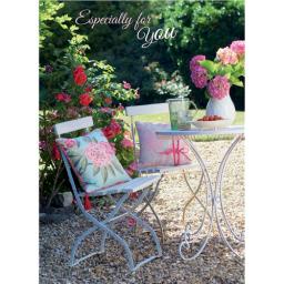 Floral Birthday Card - Summer Garden