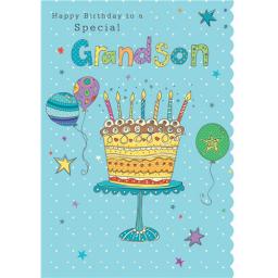 Family Circle Card - Special Grandson