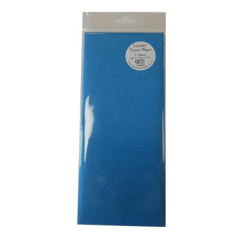 Tissue Pack - Fiesta Blue (3 Sheets)