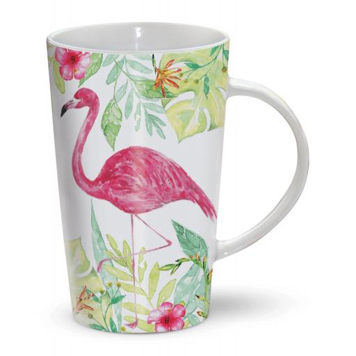 Latte Mug - Flamingo Paradise