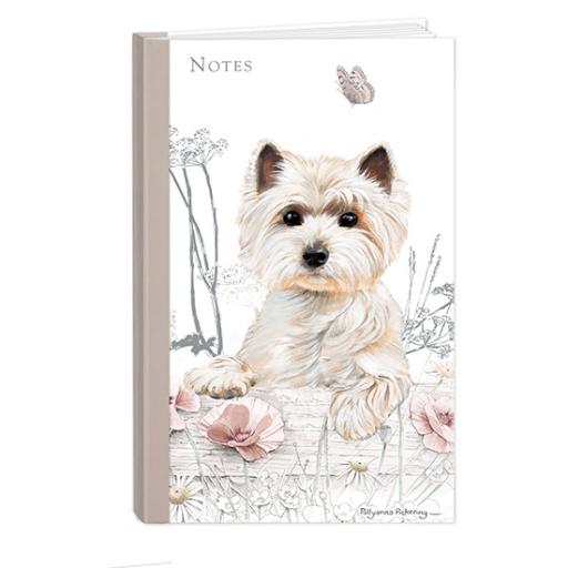 Pollyanna Pickering Stationery - Hardcover Notebook (A5 - West Highland Terrier)