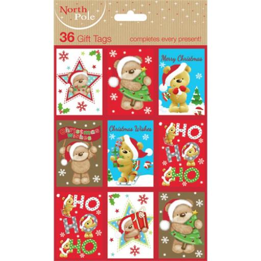 Christmas Gift Tags - Bears (36)