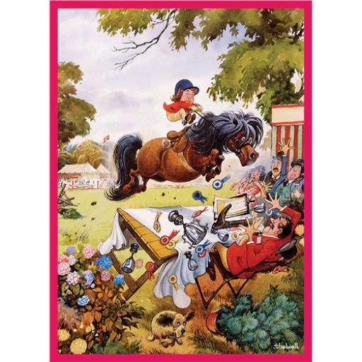 Thelwell Card - Up For The Cup