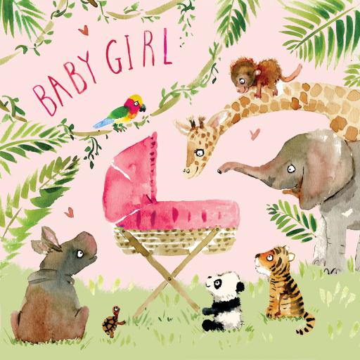 Fizzle Pop Card Collection - New Baby Girl