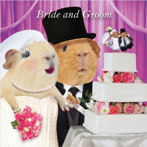 Crazy Crew Card - Cutting The Cake (Wedding)