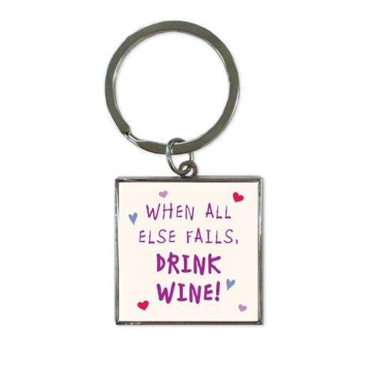 Key Ring - Wine