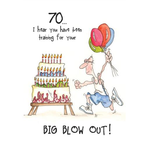 Camilla & Rose Card - 70th Big Blow Out