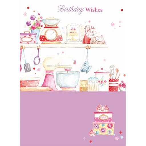 Teacups & Trinkets Card - Kitchen Treats