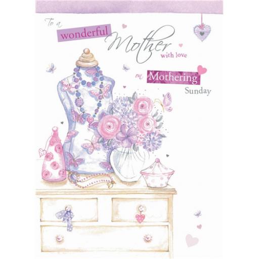 Mother's Day Card - Dressing Table