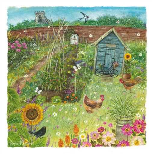 Country Lanes Card - The Sunflower Garden
