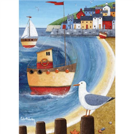 Peter Adderley Stationery - Notecard Pack Seagull Lookout