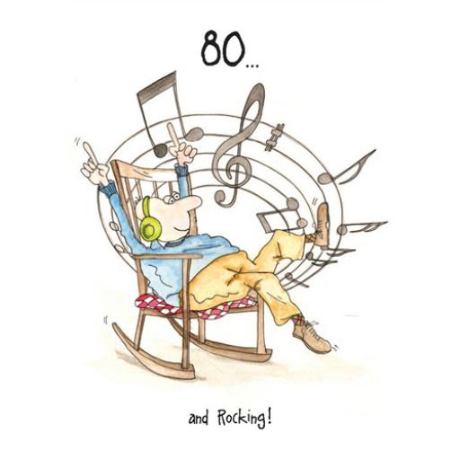 Camilla & Rose Card - 80th And Rocking