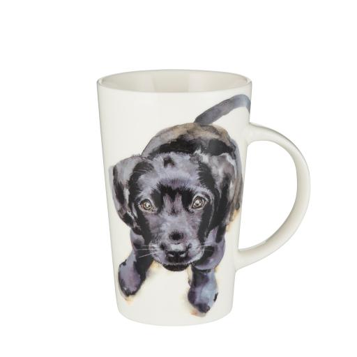 Latte Mug - Black Labrador