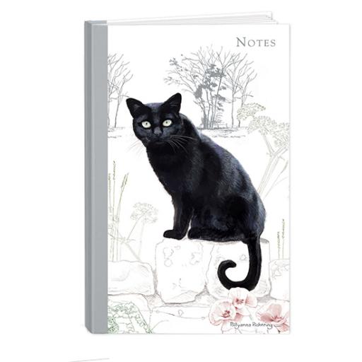 Pollyanna Pickering Stationery - Hardcover Notebook (A5 - Cat)