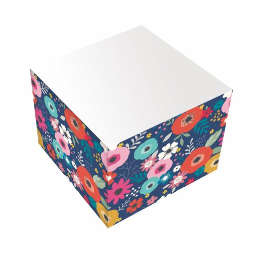 Bohemia Stationery - Jotter Block - Flowers