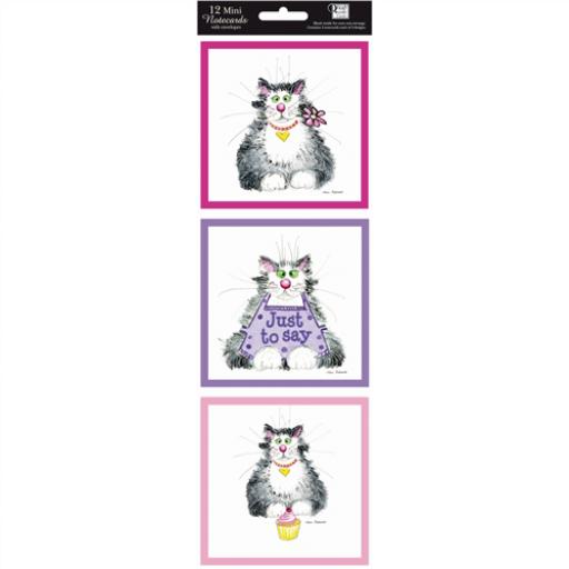 Hanging Notecard Pack - Ann Edwards Cats
