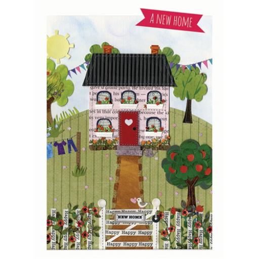 New Home Card - House & Garden (Moved In Together)